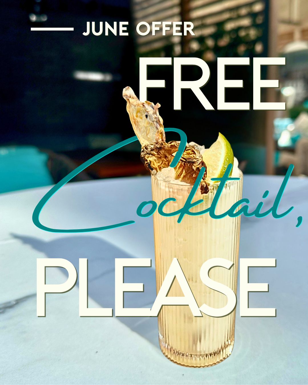 Free Cocktail In June